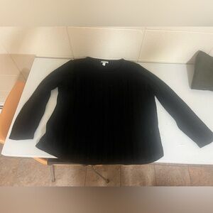Croft & Barrow Black Knit pullover